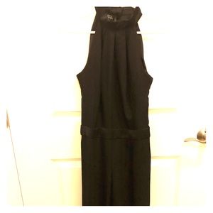 Black classic jump suit. Wide leg. Women’s XS